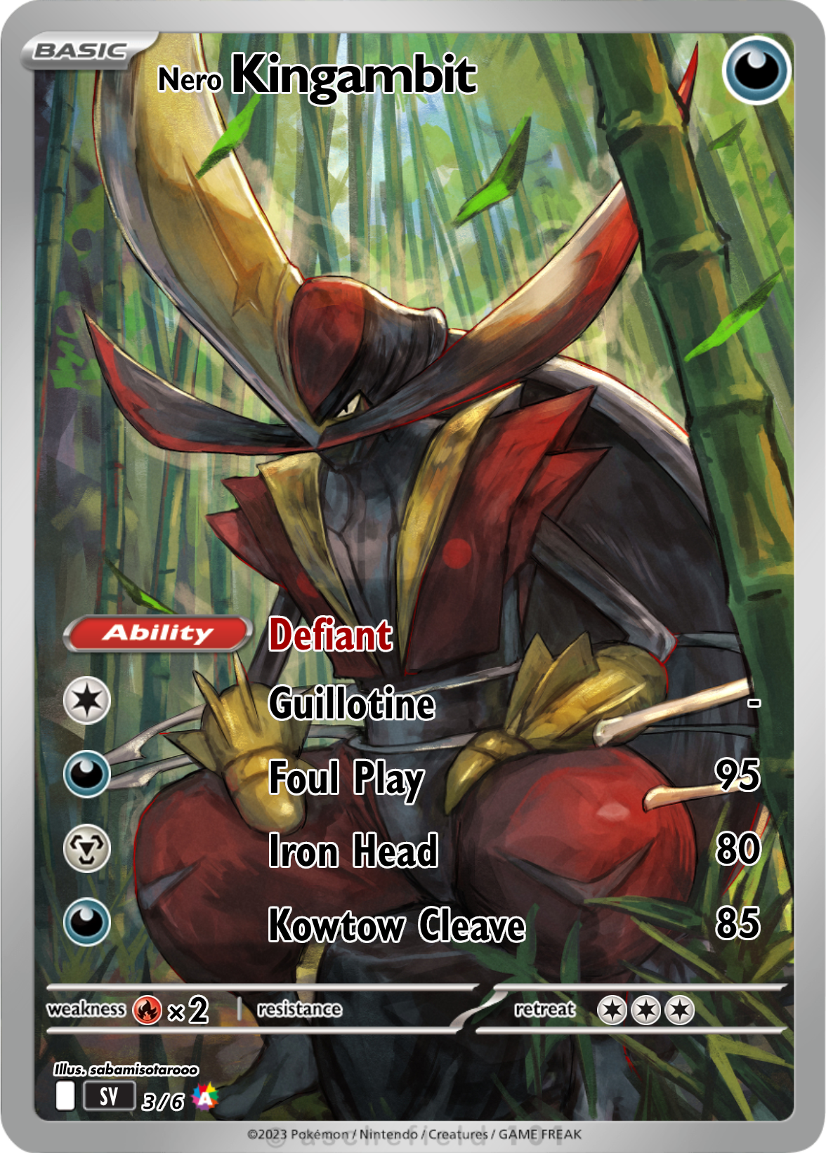 Kingambit Card