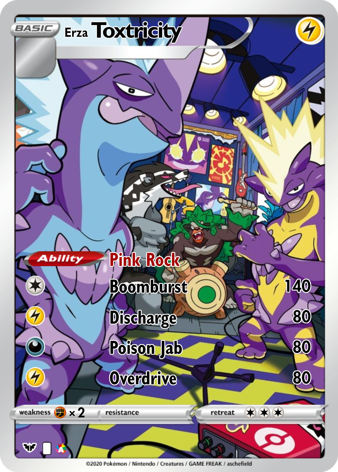 Toxtricity Card